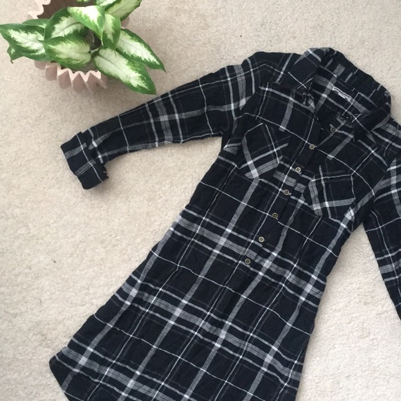 Plaid Flannel Fall Dress - Picture 7 of 7